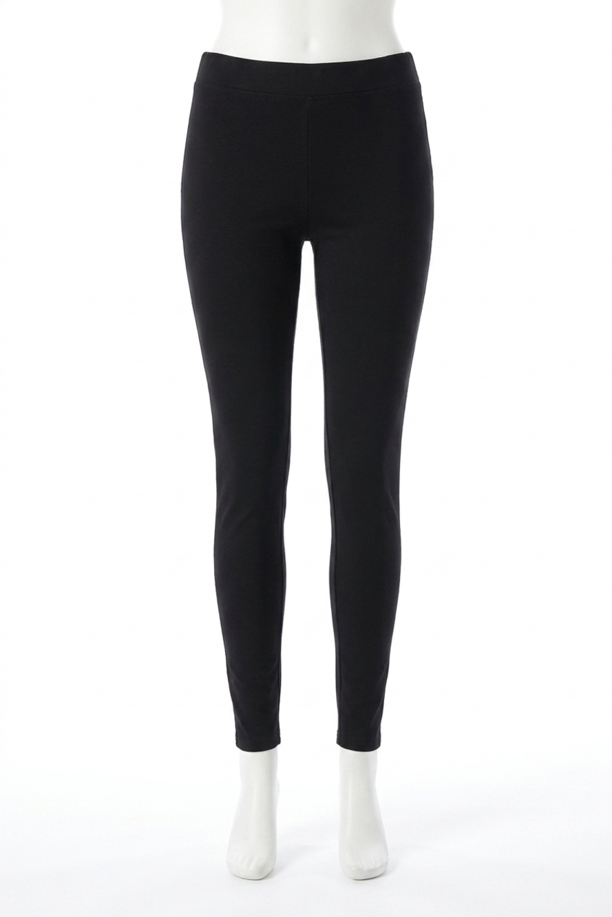 NEW ANGEL straight knit pant in black